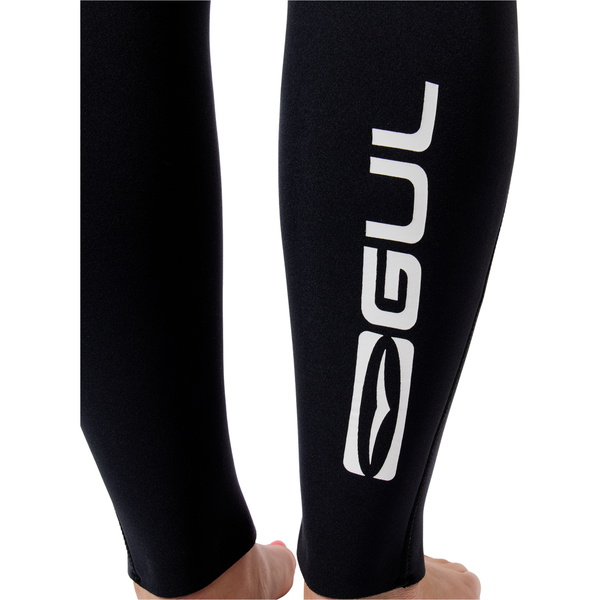 2026 Gul Femmes Yulex Flexor 5/4mm Chest Zip Combinaison Néoprène FX1227-C5BKSP - Black / Splaterpalm